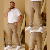 Calça Masculina Plus Size Sport Fino Lycra 50 Ao 56 Premium