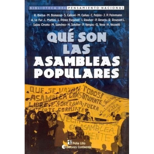 Que Son Las Asambleas Populares - Aa. Vv, De Aa. Vv.. Editorial Continente En Español