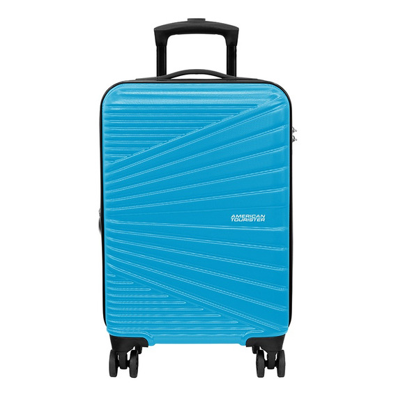 Maleta American Tourister Recife Cabina Expandible Unisex Color Azul Lisa