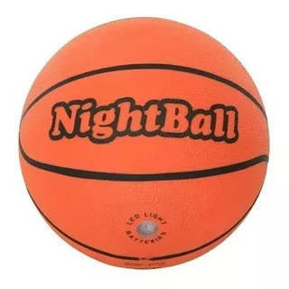 Balon De Basket Nightball Con Luz Led Para Noche