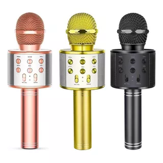 Hopemob Microfono Inalambrico Karaoke Bocina Bluetooth Mp3 Color Negro