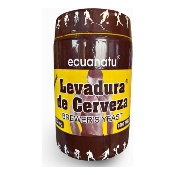 Levadura De Cerveza Ecuanatu X 1000 Tabletas 100% Original