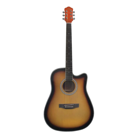 Guitarra acústica La Sevillana 8464 para diestros sunburst