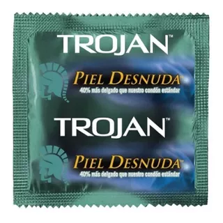 Vitrolero Con 36 Condones Trojan Piel Desnuda Envío Gratis