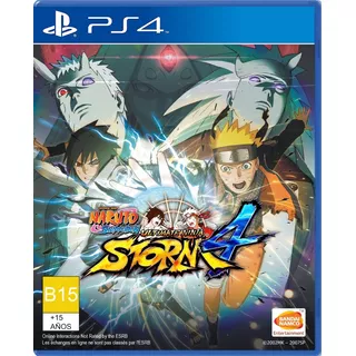 Naruto Shippuden: Ultimate Ninja Storm 4  Naruto Shippuden: Ultimate Ninja Storm Standard Edition Bandai Namco Ps4 Físico