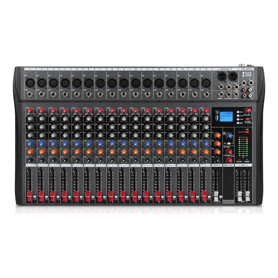 Mezcladora De 16 Canales Ct160x Mixer Bluetooth Usb Estudio