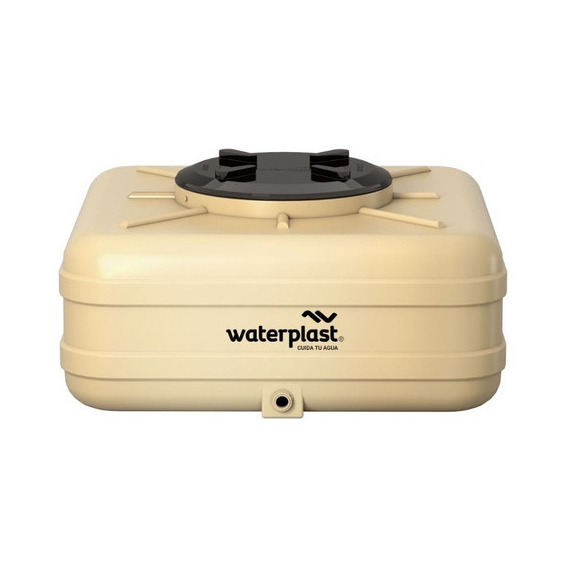 Tanque De Agua Waterplast Linea Cuadrado 600 Litros Tricapa