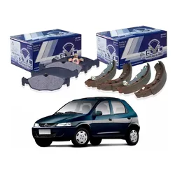  Pastilha Dianteira Sapata Celta 1.4 2003 A 2007