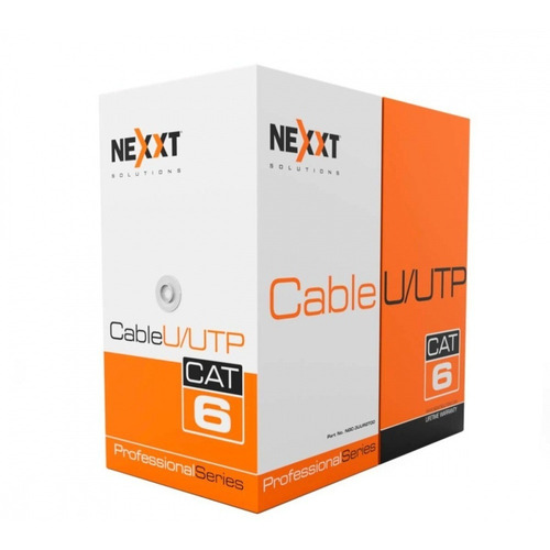 Nexxt Solutions Bobina De Cable Cat6 Utp, 305 Metros, Az /vc