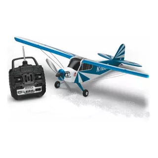 Kyosho 10225-402 Clipped Wing Cub M24 40mhz Azul (kit Em Pro