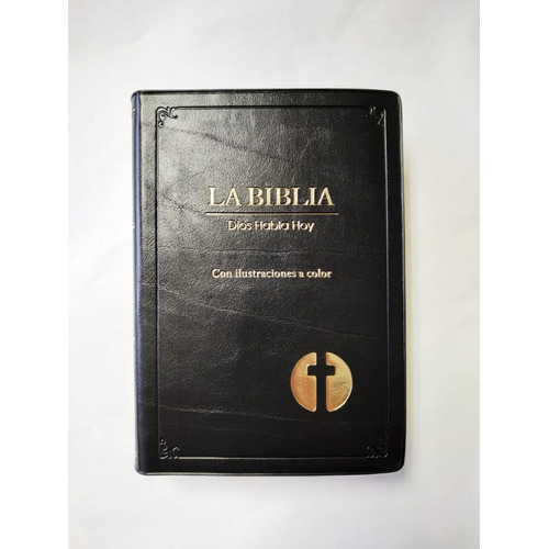 Biblia Mediana Deuterocanónicos Dhh Vinil Negro,
