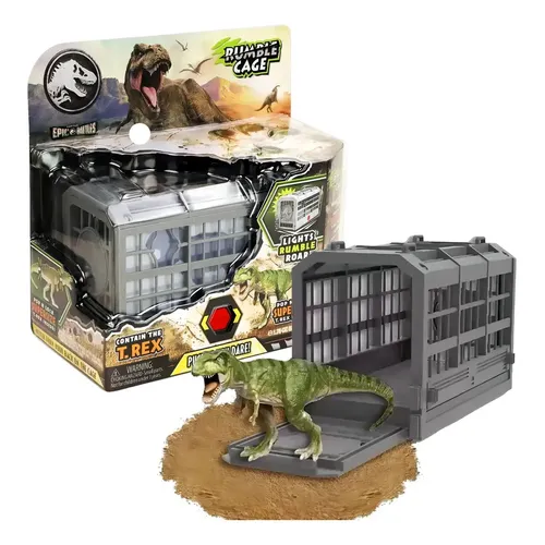 Jurassic World Jaula T-rex Resgate Surpresa F02144 - Fun
