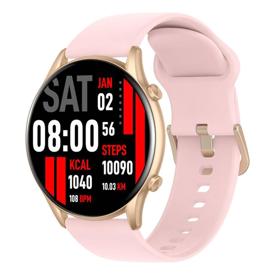 Reloj Inteligente Kieslect Kr 1.32 Smartwatch Rosa Llamadas