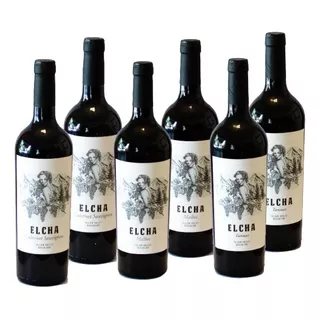 Vino Elcha Mix Tintos Malbec/tannat/cabsa X6 750cc San Juan 