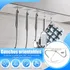 Set X20 Pcs Gancho De Pared Portatil Adhesivo Hasta 15 Kg Resistentes Para Colgar Alta Calidad Everest