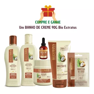 Bio Extratus Umectante Linha Completa 6 Produtos+ Brinde