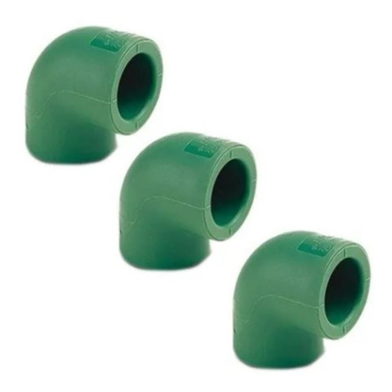 Codo 20mm Termofusión Para Agua Caliente Y Fría Pack X 10un