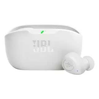 Auriculares Inalámbricos Jbl Wave Buds Bluetooth 32hs Blanco