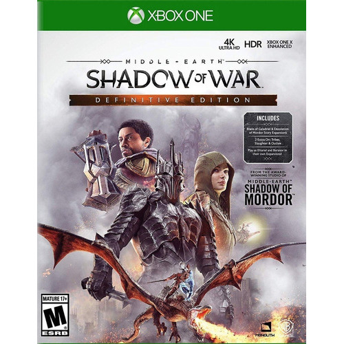 Shadow Of War Xbox One Definitive Edition (d3 Gamers)