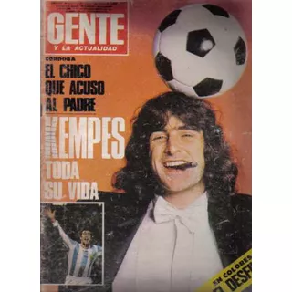 Revista / Gente Y La Actualidad / Kempes Toda Su Vida / 1978
