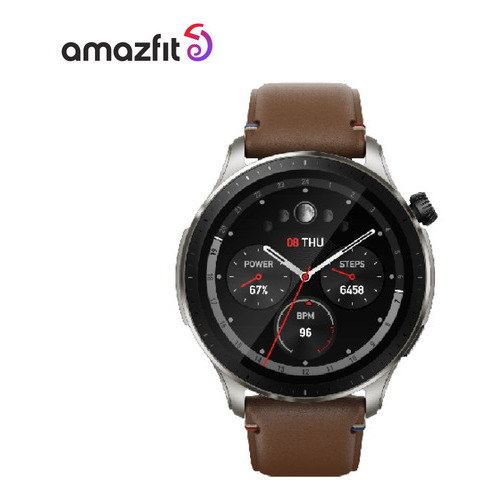 Smartwatch Amazfit Gtr 4 Marrón - 1.43" Mas De 150 Modos Deportivos