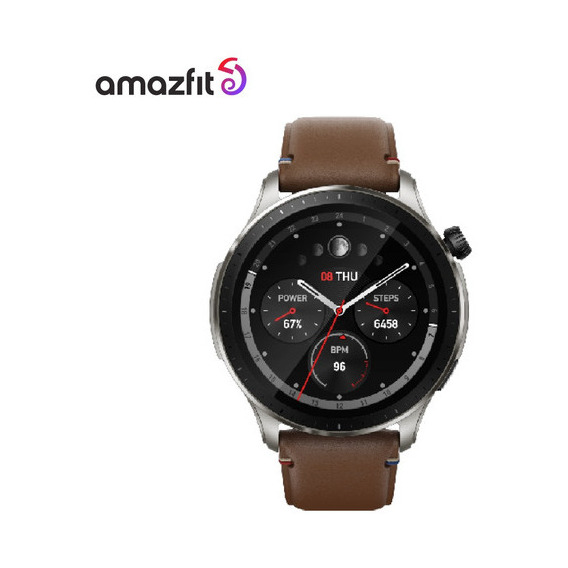 Smartwatch Amazfit Gtr 4 Marrón - 1.43" Mas De 150 Modos Deportivos