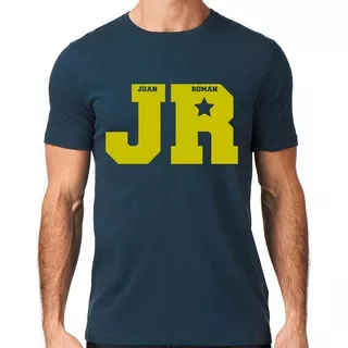 Remera Jr Juan Román Boca Calidad Premium 100% Algodón