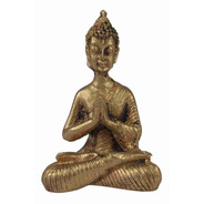 Buda Hindu Orando Em Resina 9 Cm