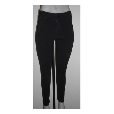 Pantalon Dkny Dama Vestir Negro Talla 6 Ajustado