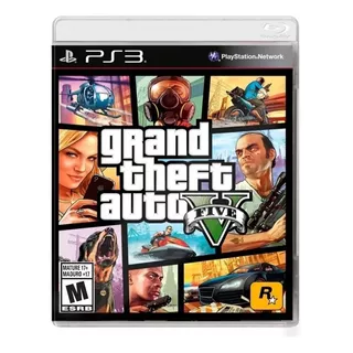 Grand Theft Auto V  Standard Edition Rockstar Games Ps3 Físico