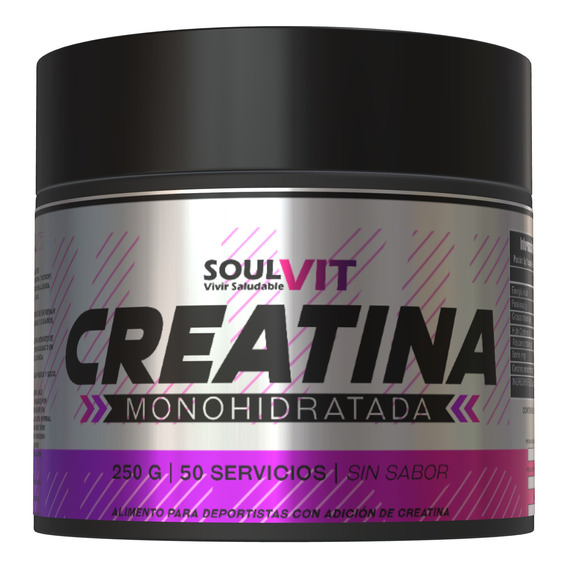 Creatina Monohidratada 250g 50 Serv