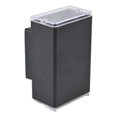Bidireccional Stock Aluminio Negro Exterior Gu10 Calidad