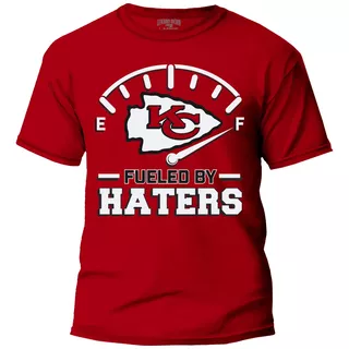 Playera Kansas City Chiefs Fueled By Haters Superbowl