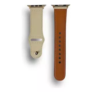 Correa Reloj Compatible Apple Watch, Cuero, 42mm, 44mm, 45mm