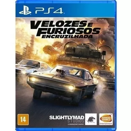 Jogo Eletrizante Corrida Velozes E Furiosos Ps4-lançamento