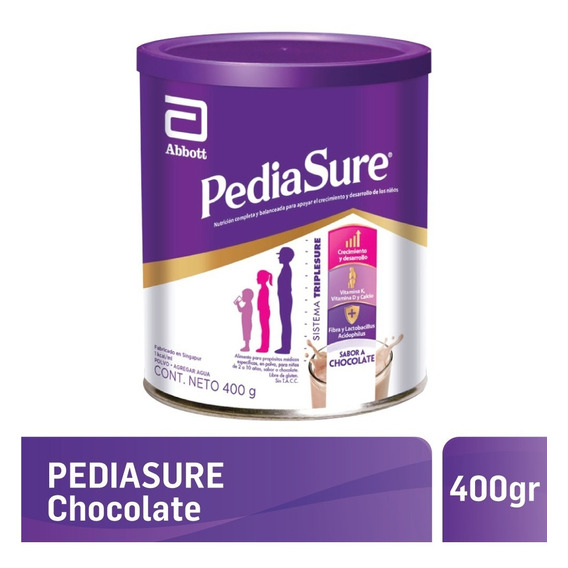 Pediasure Polvo 400gr Suplemento Chocolate Abbott