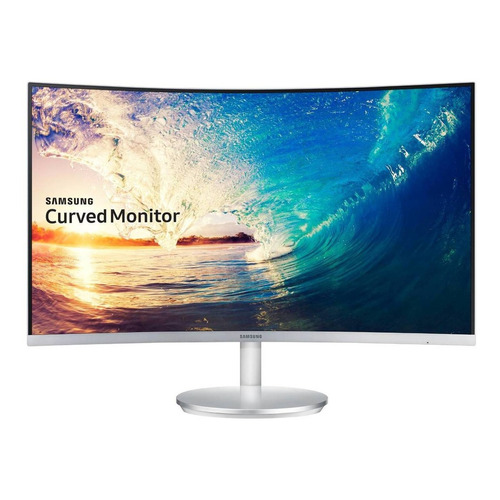 Monitor Samsung 27 Curvo Avanzado Active Crystal Color F591 Color Gris