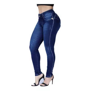 Calça Jeans Lycra Skinny Set For Bojo Modela Bumbum 01686