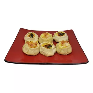 50 Mini Canastitas Caprese / Jamon Y Queso/choclo - Delivery