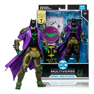 Mcfarlane Batman Dark Detective (jokerized) Gold Label