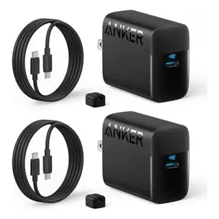Cargador Anker 45w, Usb-c, Cargador Rápido Pps Con Cable, Compatible Con iPhone, iPad, Samsung Galaxy, Xiaomi, Motorola 