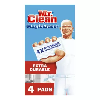 Esponja Mr Clean Magic Eraser Extra Durable 4xstronger C/4un