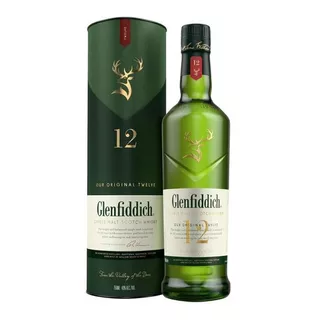 Whisky Glenfiddich 12 Años 750ml