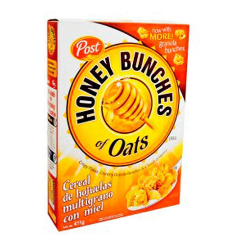 Cereal Post Honey Bunches Of Oats Roasted 411g