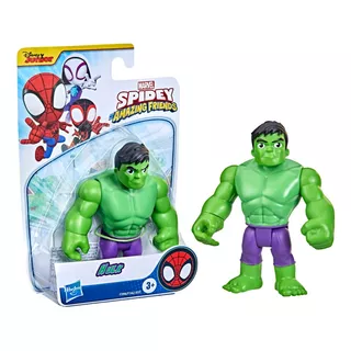 Playskool Spidey Amazing Friends Hulk Magic World Figures