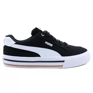 Tenis Puma Para Hombre Court Classic Vulc Fs Negro 24and