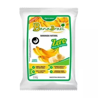 Doce De Banana Natural Diet Zero Bananinha Sem Açúcar