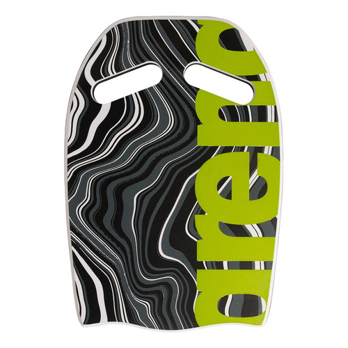 Tabla Flotadora De Natación Arena Kickboard Marbled Color Gris Oscuro Verde Para Técnica y Potencia de Piernas