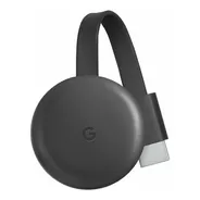 Google Chromecast Ga00439 3.ª Generación Carbón