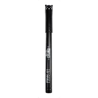 Delineador De Ojos Fibra Pink 21 Eyeliner 24hs Color Negro